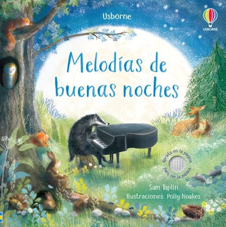 Portada del libro melodias para bebes - MELODIAS DE BUENAS NOCHES de Sam Taplin