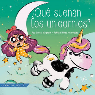 Portada del libro ¿QUÉ SUEÑAN LOS UNICORNIOS? de Paz Corral - Fabián Rivas