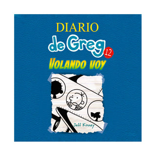 Portada del libro DIARIO DE GREG 12. VOLANDO VOY de Jeff Kinney