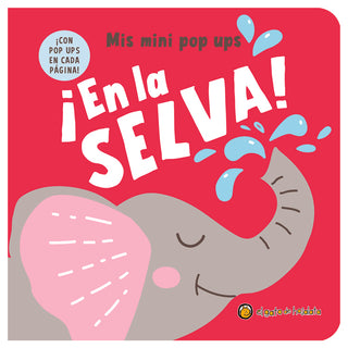 Portada del libro EN LA SELVA *MIS MINI POP UPS* de GUADAL