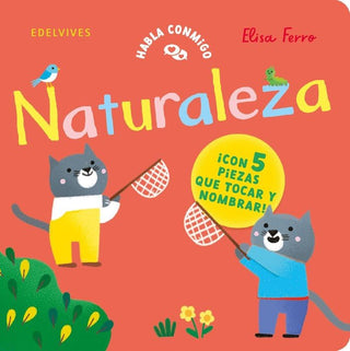 Portada del libro habla conmigo - NATURALEZA de Elisa Ferro
