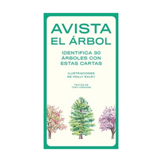 Portada del libro Avista el Arbol. Identifica 30 Arboles con Estas Cartas de Holly Exley