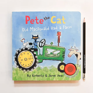 Pete the cat: old macdonald had a farm sound book (Inglés)