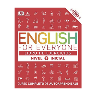 Portada del libro English for Everyone (Ed. En Español) Nivel Inicial 1 - Libro de Ejercicios de  Varios Autores