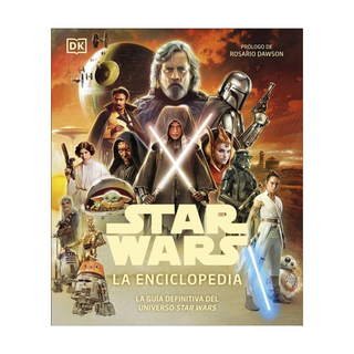 Portada del libro STAR WARS. LA ENCICLOPEDIA de DK