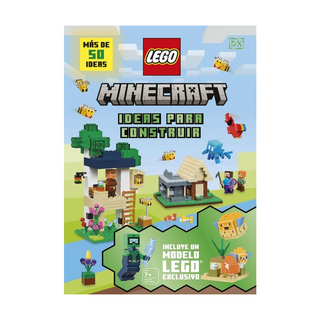 Portada del libro LEGO MINECRAFT. IDEAS PARA CONSTRUIR de DK