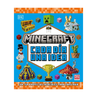 Portada del libro MINECRAFT. CADA DIA UNA IDEA de DK