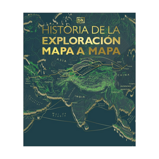 Portada del libro Historia de la exploración mapa a mapa de DK