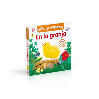 Portada del libro ¡POP-UP SORPRESA! - EN LA GRANJA de DK