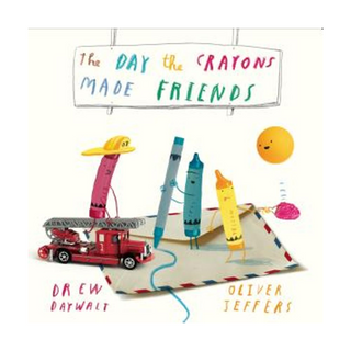 Portada del libro The Day the Crayons Made Friends de Drew Daywalt