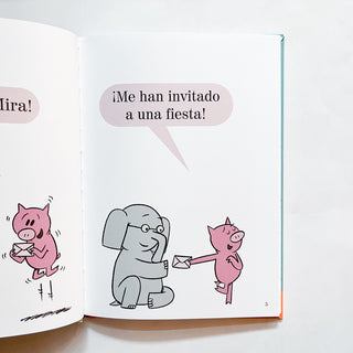 Elefante y cerdita me han invitado a una fiesta