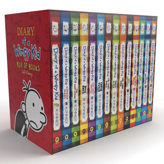 Diary of a Wimpy Kid Box of books (1-14)