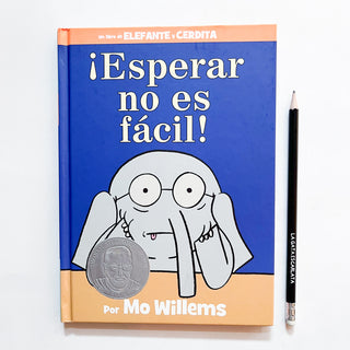 Elefante y cerdita esperar no es fácil