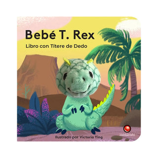 Libro con títere - T. Rex