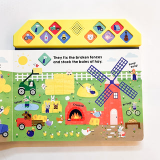 What can you hear: on the farm (Inglés)