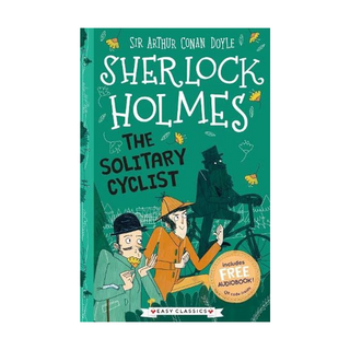 Portada del libro The Solitary Cyclist (The Sherlock Holmes Children's Collection) de Stephanie Baudet