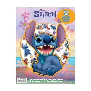 Portada del libro Disney Stitch Calcomanias En Relieve de Alma Delia Murillo