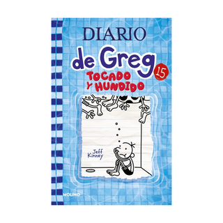 Portada del libro DIARIO DE GREG 15: TOCADO Y HUNDIDO de Jeff Kinney
