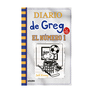 Portada del libro Diario de Greg 16. El Número uno de Jeff Kinney