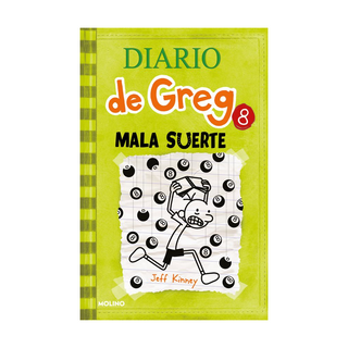Portada del libro DIARIO DE GREG 8: MALA SUERTE de Jeff Kinney