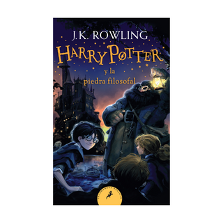 Portada del libro HARRY P. Y LA PIEDRA FILOSOFAL 1 de J. K. Rowling