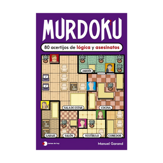 Portada del libro Murdoku: 80 acertijos de lógica y asesinatos de Manuel Garand