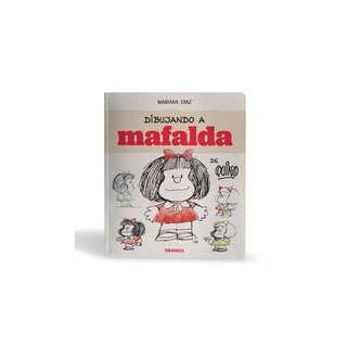 Portada del libro DIBUJANDO A MAFALDA de Sanz, Mariana - Quino