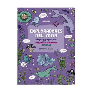 Portada del libro EXPLORADORES DEL MAR de Sanz, Mariana