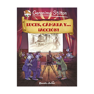 Portada del libro Luces, Cámara Y.    Acción! de Geronimo Stilton