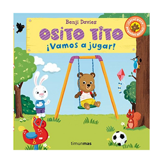 Portada del libro Osito Tito. ¡Vamos a jugar! de Benji Davies