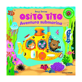 Portada del libro Osito Tito. Aventura submarina de Benji Davies