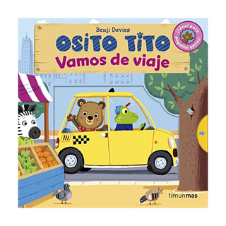 Portada del libro Osito Tito. Vamos de viaje de DaviesBenji