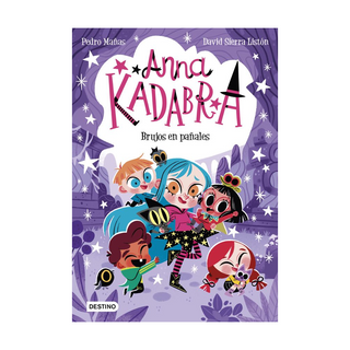 Portada del libro Anna Kadabra 12. Brujos en pañales de Pedro Mañas