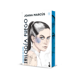 Portada del libro Ciudades de humo. Edición especial con cantos deco de Joana Marcús