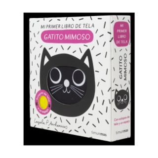 Portada del libro Gatito mimoso. Mi primer libro de tela de Ingela P. Arrhenius