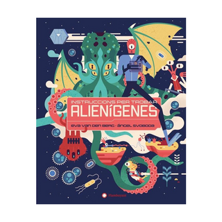 Portada del libro INSTRUCCIONES PARA ENCONTRAR ALIENIGENAS de Eva Van Den Berg