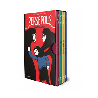 Portada del libro PERSÉPOLIS (ESTUCHE - EDICIÓN 25 ANIVERSARIO) de Marjane Satrapi