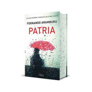 Portada del libro Patria. Edición especial con cantos tintados de Fernando Aramburu