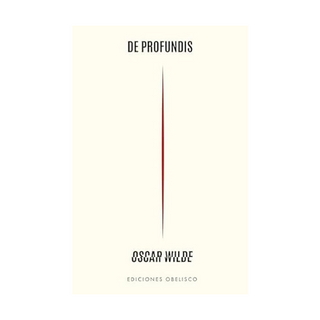 Portada del libro De profundis de Wilde, Oscar