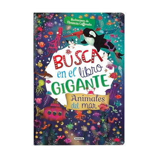 Portada del libro busca en el libro gigante - ANIMALES DEL MAR de Susaeta Ediciones