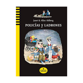 Portada del libro Policías y Ladrones de Janet &Amp; Allan Ahlberg