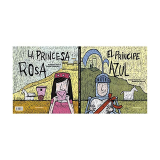 Portada del libro El Príncipe Azul. La Princesa Rosa. (Obras de Autor) de Margherita Sgarlata