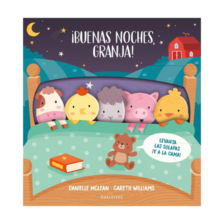 Portada del libro BUENAS NOCHES, GRANJA! de Danielle Mclean