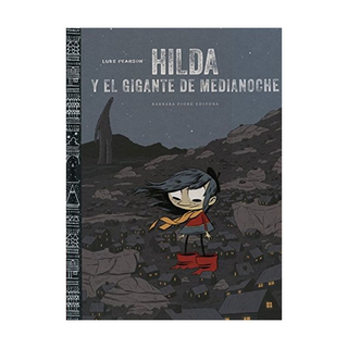 Portada del libro Hilda y el Gigante de Medianoche de Luke Pearson
