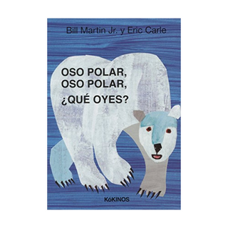 Portada del libro Oso polar, oso polar, ¿qué oyes? de Eric Carle