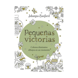 Portada del libro Pequeñas Victorias de Johanna Basford