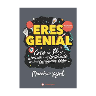 Portada del libro Eres Genial de Matthew Syed