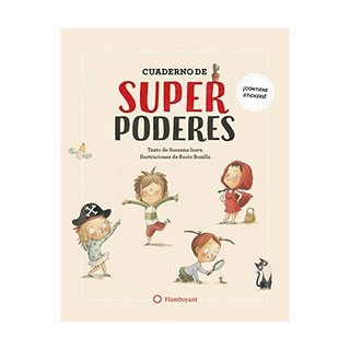 Portada del libro Cuaderno de Superpoderes de Susana Isern; Susanna Isern