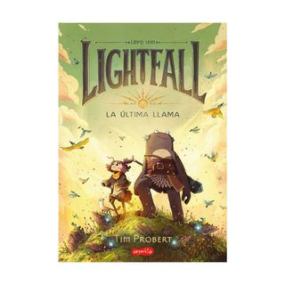 Portada del libro Lightfall la Ultima Llama de Tim Probert