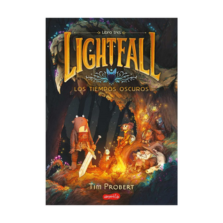 Portada del libro Lightfall: Los Tiempos Oscuros (Libro 3) de Probert Tim